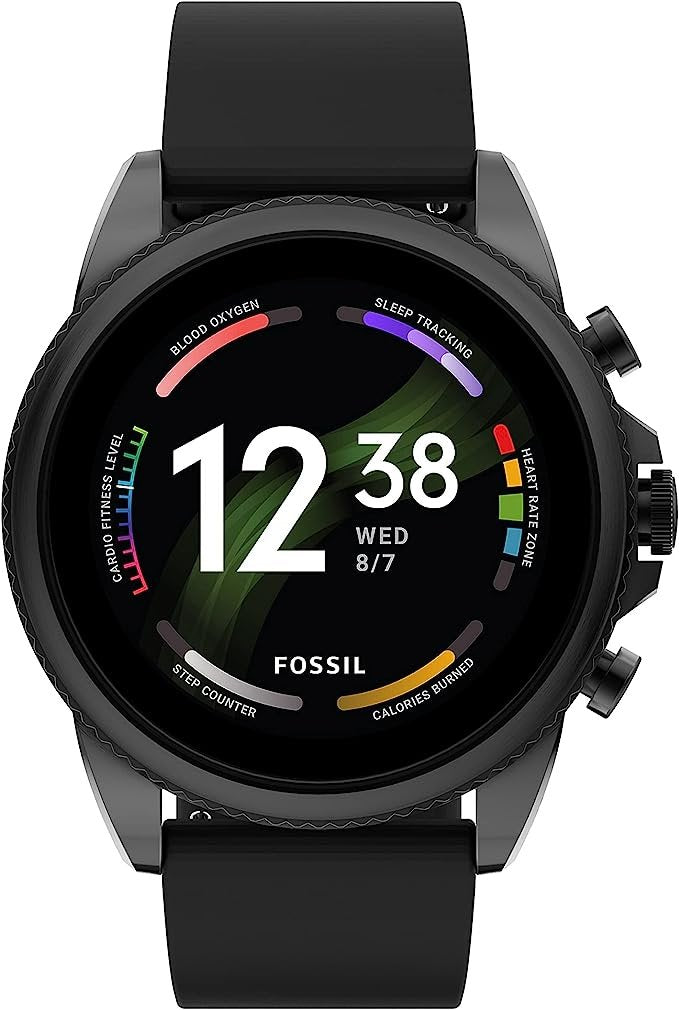 Fossil Men’s Gen 6 44mm Touchscreen Smart Watch with Alexa
