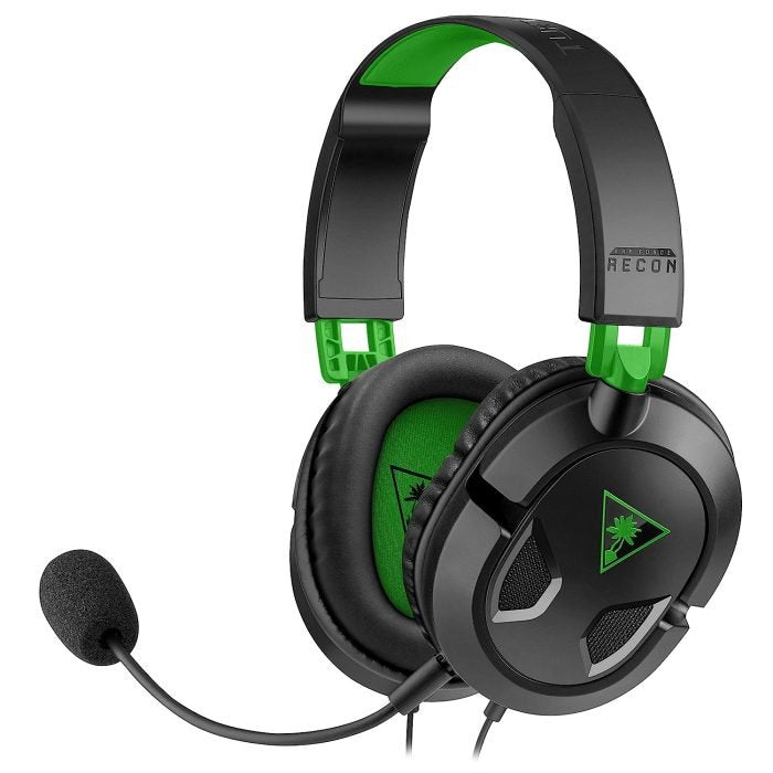 Turtle Beach Recon 50 Xbox Gaming Headset for Xbox Series X/ S, Xbox One, PS5, PS4, PlayStation, Nintendo Switch, Mobile & PC with 3.5mm – Removable Mic, 40mm Speakers – Black