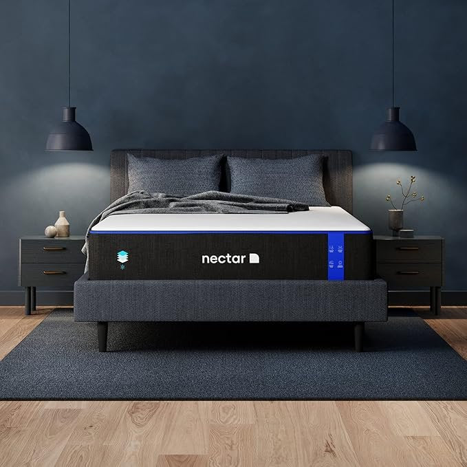 Nectar 12″ Medium Firm Memory Foam Mattress