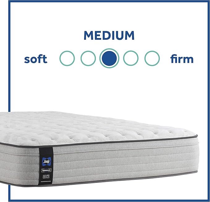 Sealy Posturepedic Spring Fulton Medium Euro Top Mattress