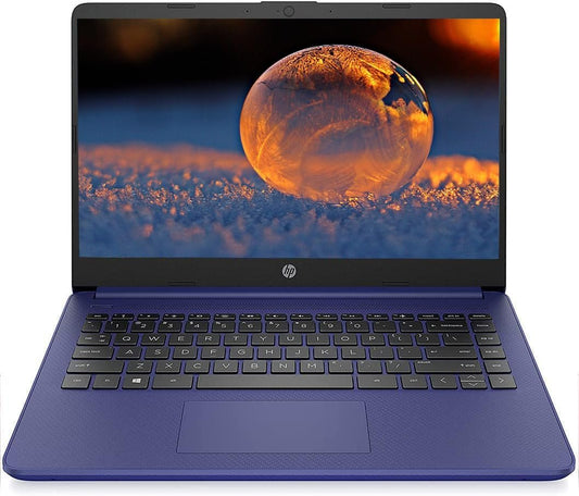 HP Premium 14″ HD IPS Laptop, Intel Celeron N Processor Up to 2.60GHz, 8GB Memory, 64GB SSD, Super-Fast WiFi, Windows 11 OS, Cobalt Blue (Renewed)
