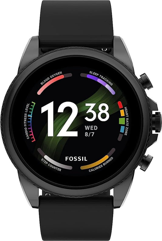 Fossil Men’s Gen 6 44mm Touchscreen Smart Watch with Alexa