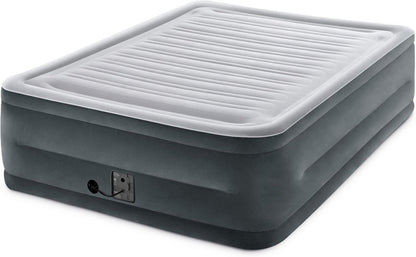 Intex Queen Dura-Beam Headboard Airbed with Internal Pump