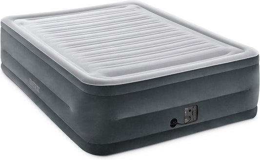 Intex Queen Dura-Beam Headboard Airbed with Internal Pump