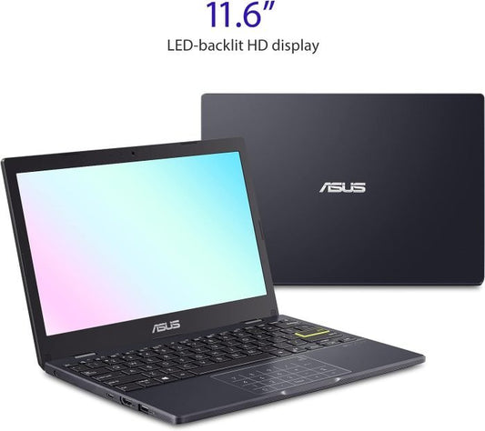 ASUS Vivobook Laptop L210 11.6″ Ultra Thin Laptop, Intel Celeron N4020 Processor, 4GB RAM, 128GB eMMC Storage, Windows 11 Home in S Mode with One Year of Office 365 Personal, L210MA-DS04,Star Black