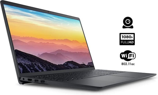 Dell Inspiron 15 3000 Series 3511 Laptop, 15.6″ FHD Touchscreen, Intel Core i5-1035G1, 32GB DDR4 RAM, 1TB PCIe SSD, SD Card Reader, Webcam, HDMI, Wi-Fi, Windows 11 Home, Black