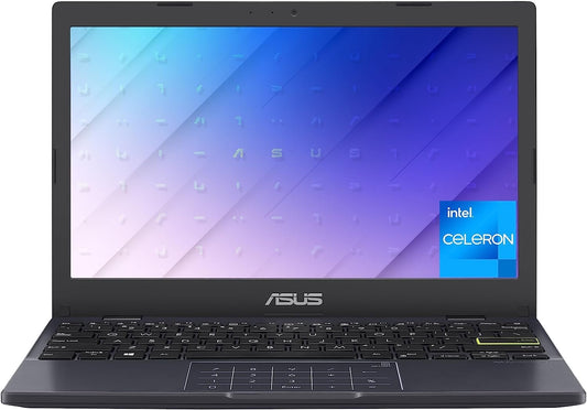 ASUS Vivobook Laptop L210 11.6″ Ultra Thin Laptop, Intel Celeron N4020 Processor, 4GB RAM, 128GB eMMC Storage, Windows 11 Home in S Mode with One Year of Office 365 Personal, L210MA-DS04,Star Black