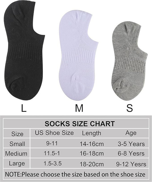 Member’s Mark Boys 10-Pack No Show Sock