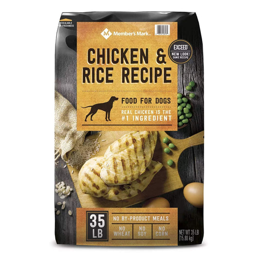 Member’s Mark Pasture Raised Lamb + Brown Rice Recipe Dry Dog Food 35 lbs.
